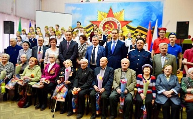 торжественное мероприятие по вручению медалей участникам Великой Отечественной войны