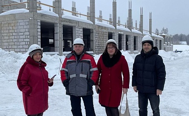 Мониторинг строительства новой школы в мкр.Первомайский