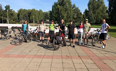 Велопрогулка, организованная членами Общественной палаты г.о.Королев совместно с велоклубом «Крути педали, Королев»