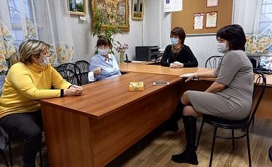 Рабочая встреча в местной организации Всероссийского общества инвалидов (КГО ВОИ)