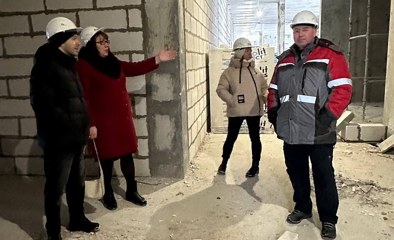 Мониторинг строительства новой школы в мкр.Первомайский