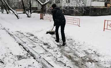 Мониторинги по очистке снежных масс городскими службами