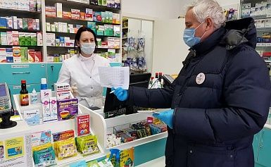 Группа контроля муниципальной Общественной палаты 15 декабря продолжила рейды по аптечным сетям Королева