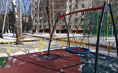 Группа общественного контроля Общественной палаты г.о. Королев проинспектировала детскую игровую площадку по адресу ул. Грабина, д.№20
