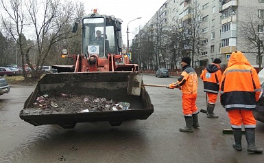 Провели контроль качества работы организации "АВТОБЫТДОР" по уборке объектов УДС от загрязнений.